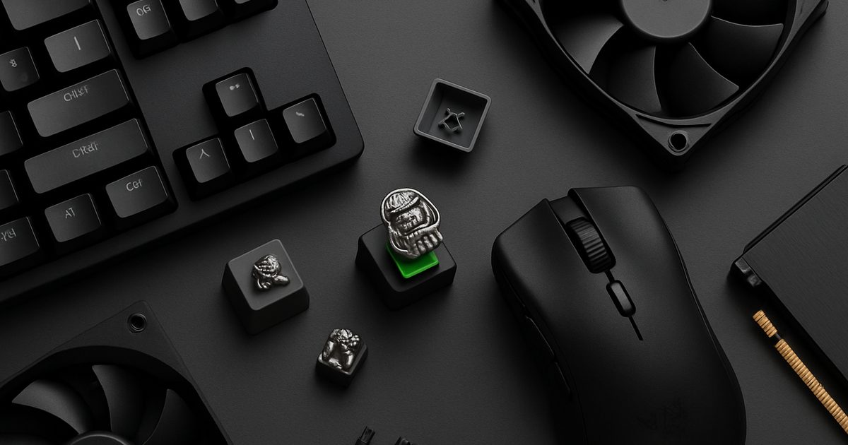 Razer Lança Artisan Keycap: Exclusividade e Personalização
