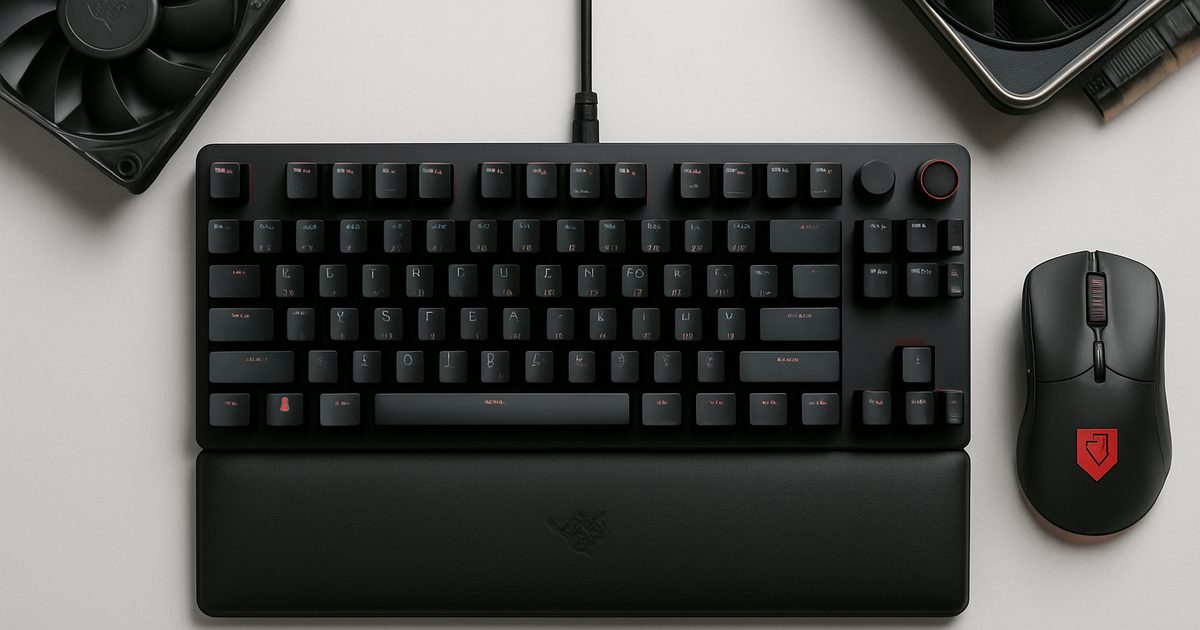 Razer Lança Teclado Huntsman V3 Pro Tenkeyless 8 KHz Sentinels Edition