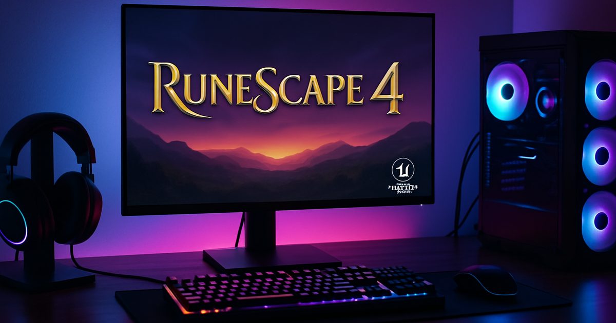 RuneScape 4: Novo MMO da Jagex no Unreal Engine é Anunciado