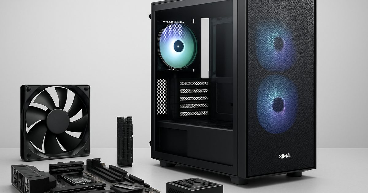 SAMA Lança a Série de Gabinetes S50 ATX Mid-Tower