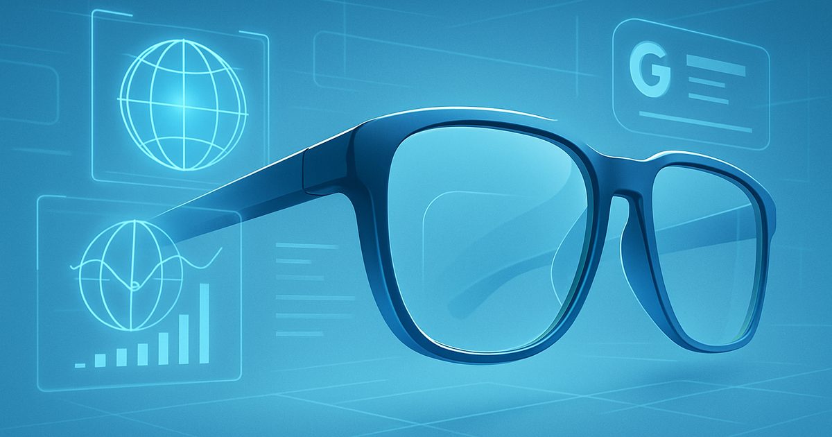 Samsung e Google revelam óculos inteligentes no Google I/O 2026