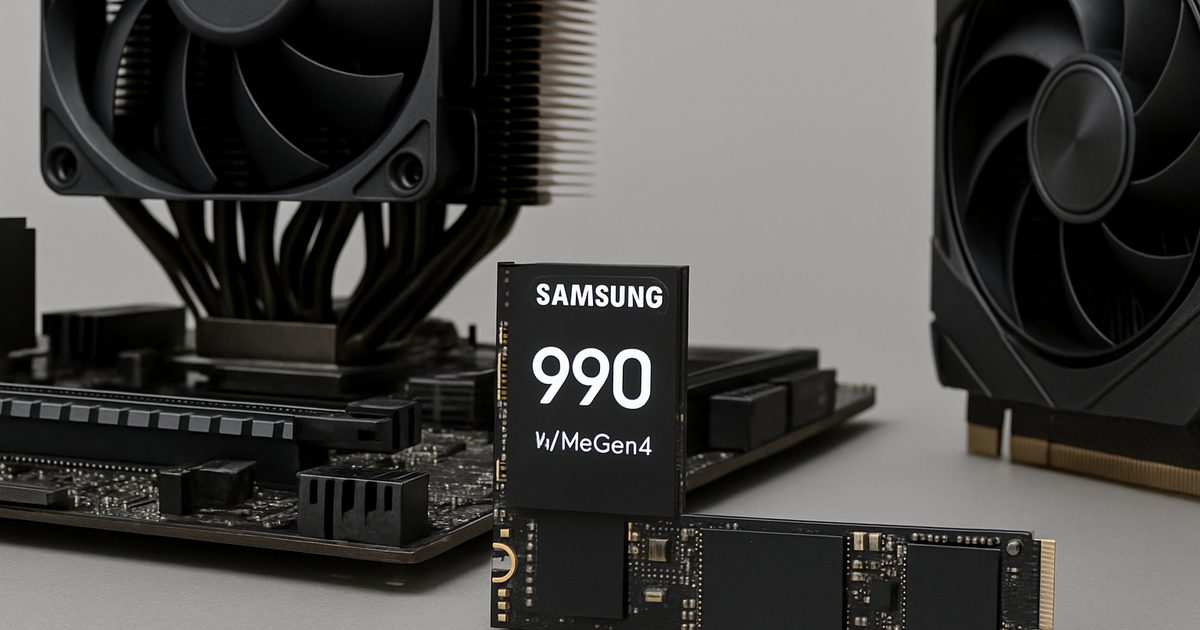 Samsung Lança SSD 990: Novo NVMe Gen 4 para o Segmento Econômico