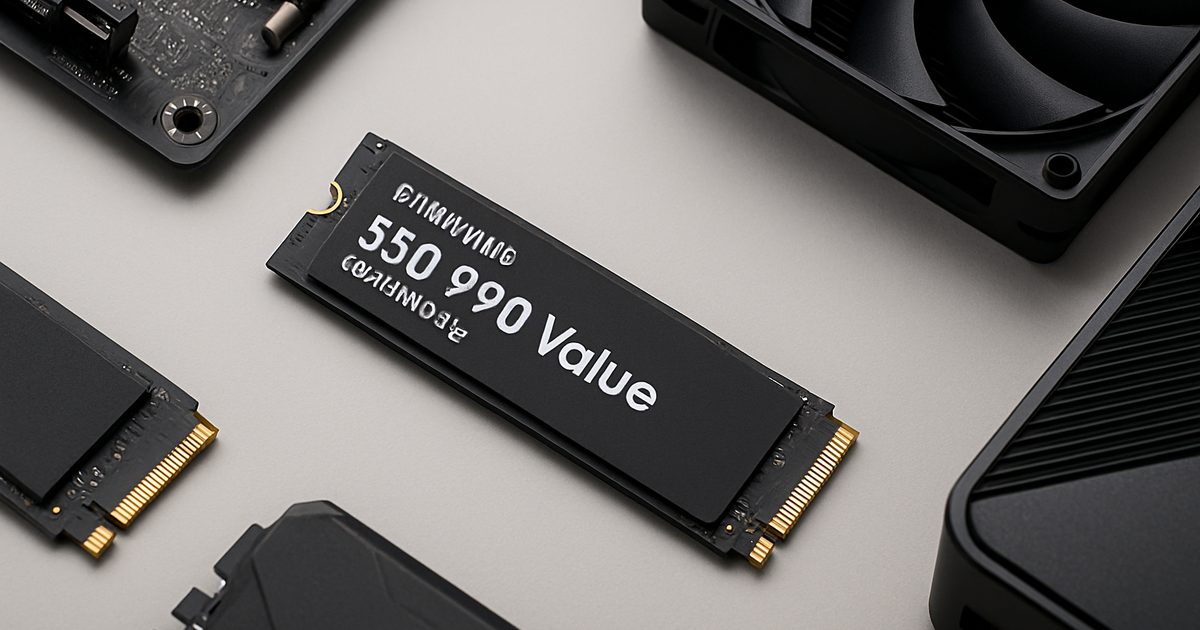 Samsung Revela SSD 990 Value Gen 4 NVMe: Desempenho e Economia