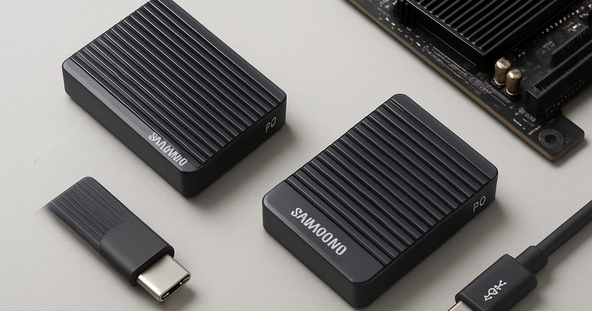 Samsung revela SSDs P9 e P7 com USB4 na Gamescom 2026