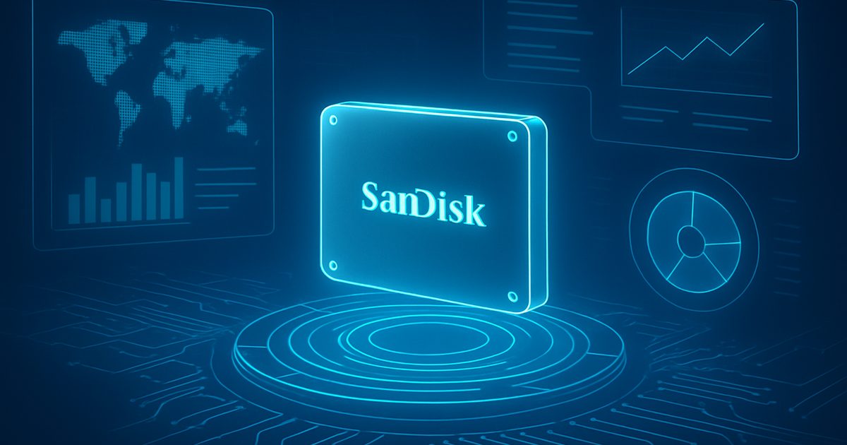 SanDisk fecha 2026 com forte portfólio tecnológico