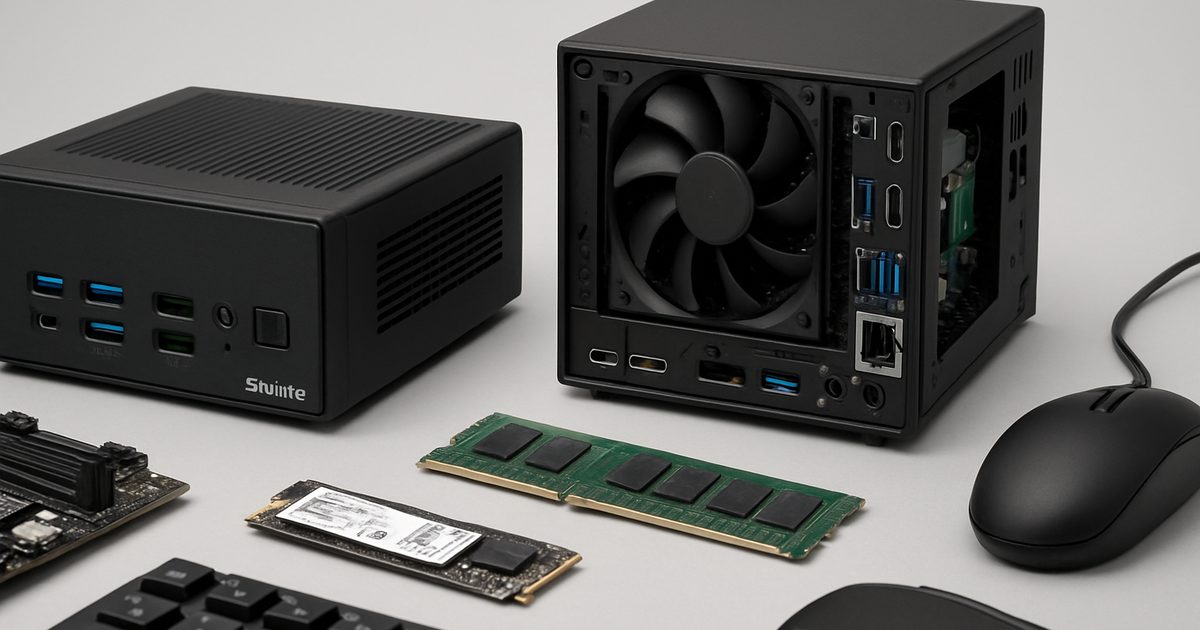 Shuttle apresenta novos Mini-PCs barebones na Computex 2026