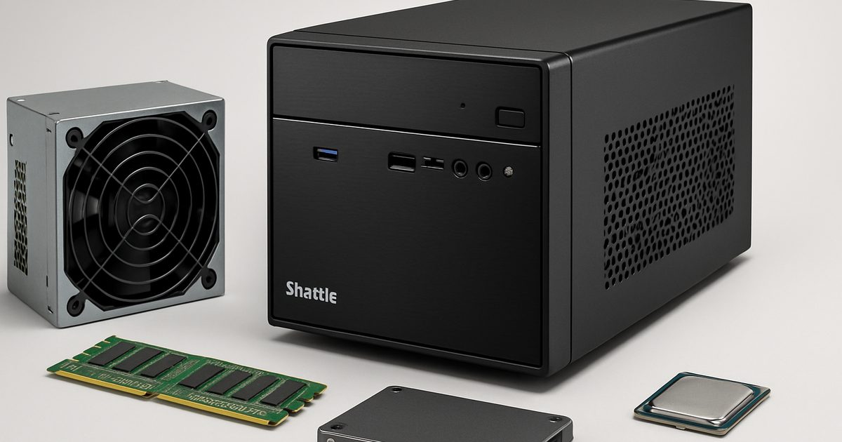 Shuttle Revela Mini PC XPC Barebone SB860R8: Potência em Forma Compacta