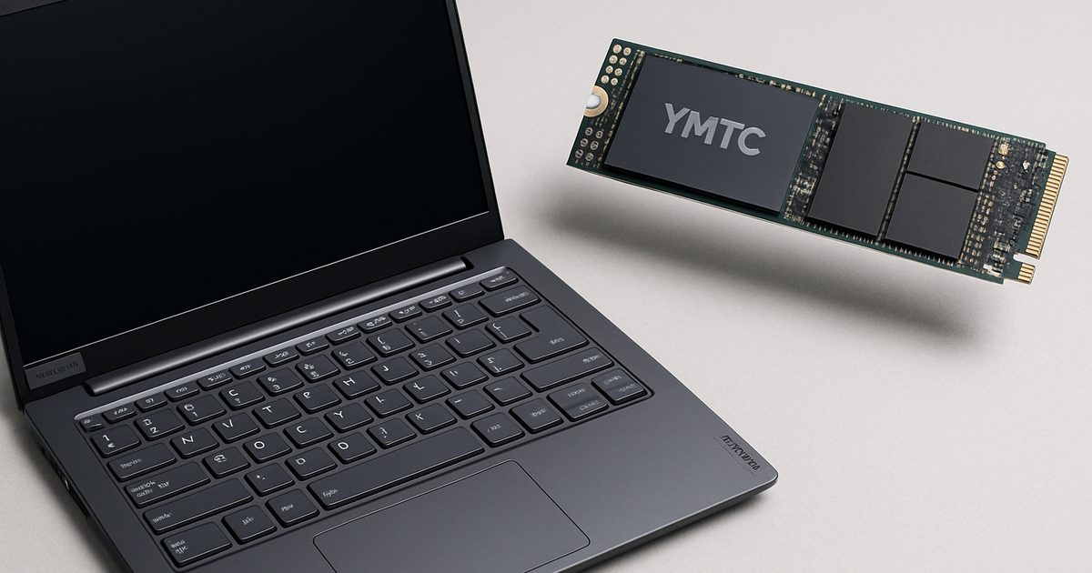 SSDs da YMTC Equipam Laptops Lenovo na Alemanha