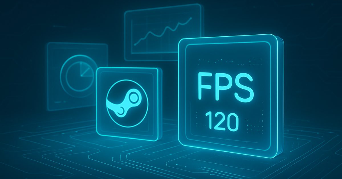 Steam amplia dados de FPS para otimização de jogos