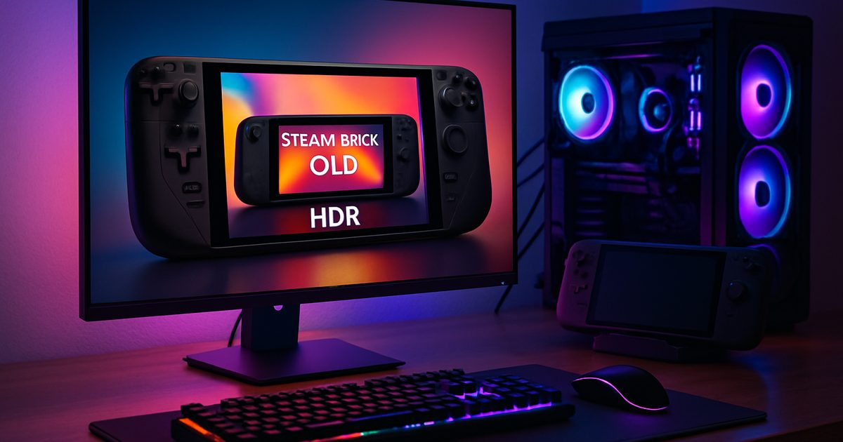 Steam Deck OLED: HDR retorna com grande atualização
