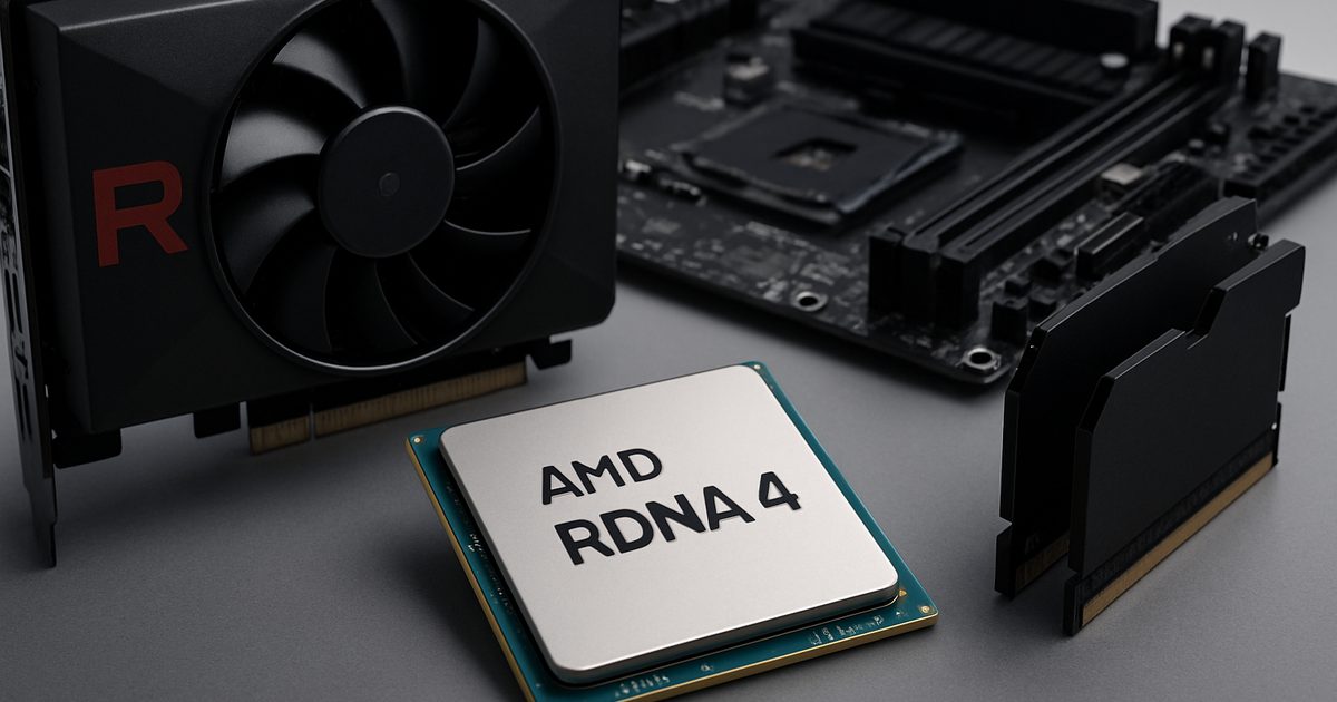 Suporte para AMD RDNA 4m iGPU chega ao driver Mesa