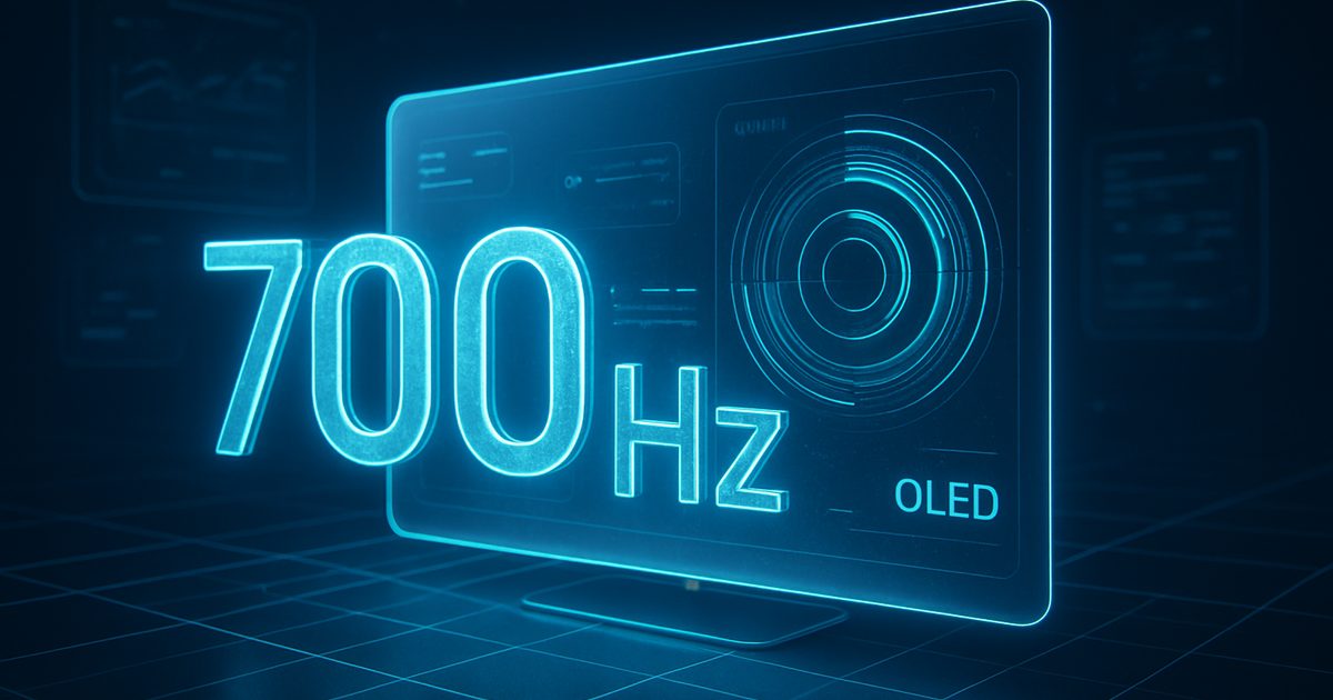 TCL Anuncia Painéis OLED de 700 Hz para 2028