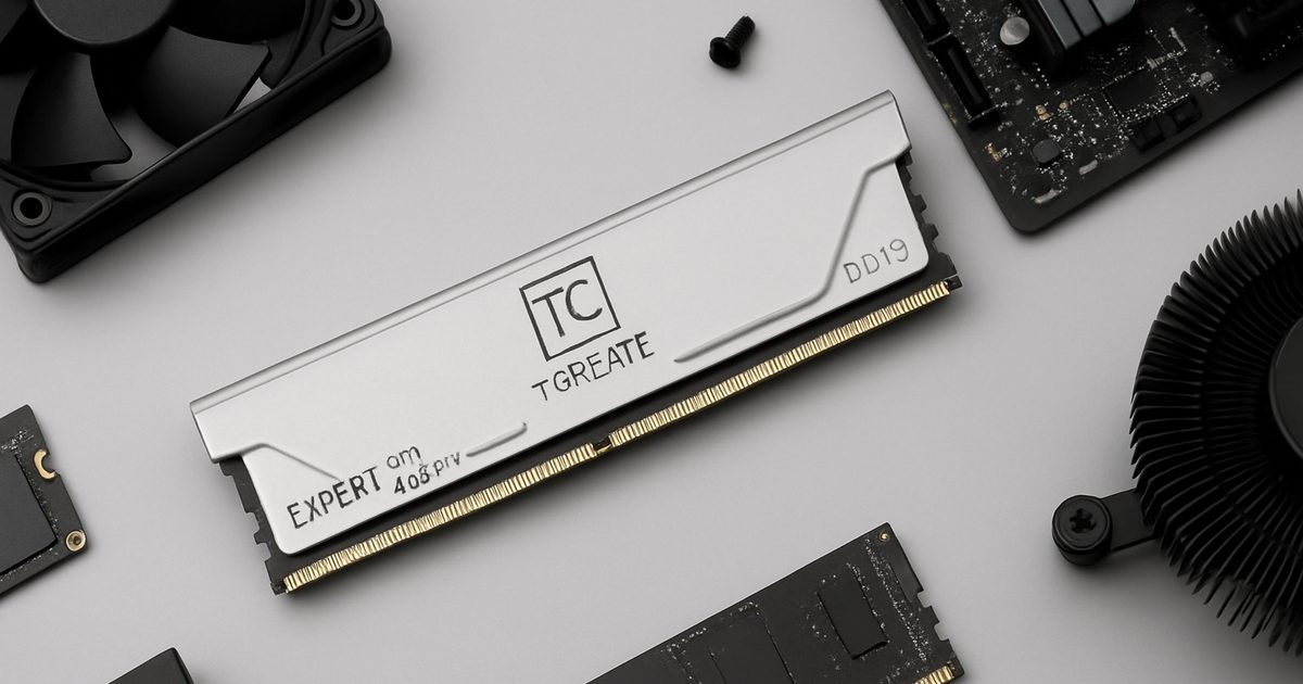 Team Group T-CREATE EXPERT Ai CQDIMM DDR5 vence Good Design Award
