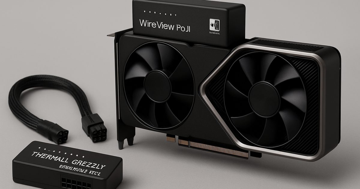 Thermal Grizzly e Noctua Lançam WireView Pro II para GPUs