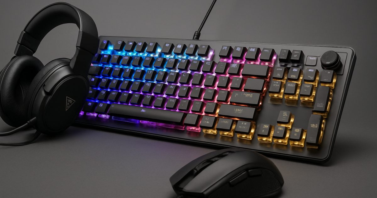 Turtle Beach Lança Teclado Gamer Vulcan II XP com Switches Mecânicos