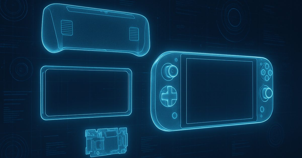 Valve Libera Arquivos CAD do Steam Frame para Acessórios DIY