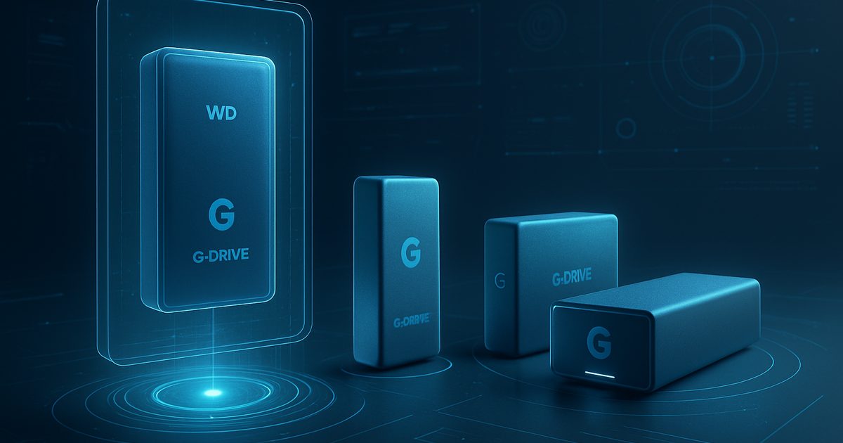 Western Digital revela linha G-DRIVE unificada na Computex 2026