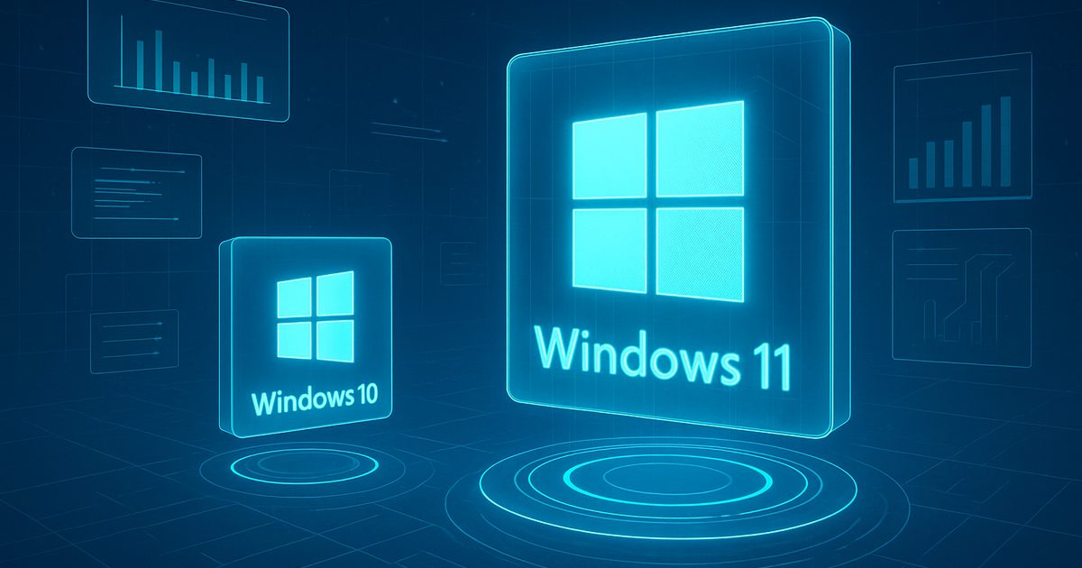 Windows 11 finalmente supera Windows 10 na Steam