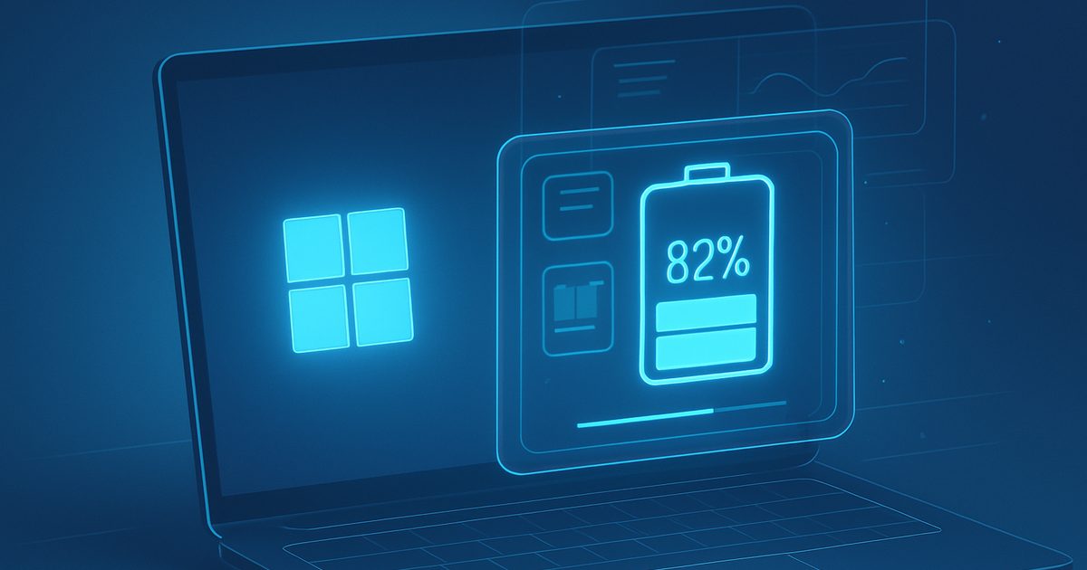 Windows 11 Receberá Novo Widget de Bateria na Tela de Bloqueio