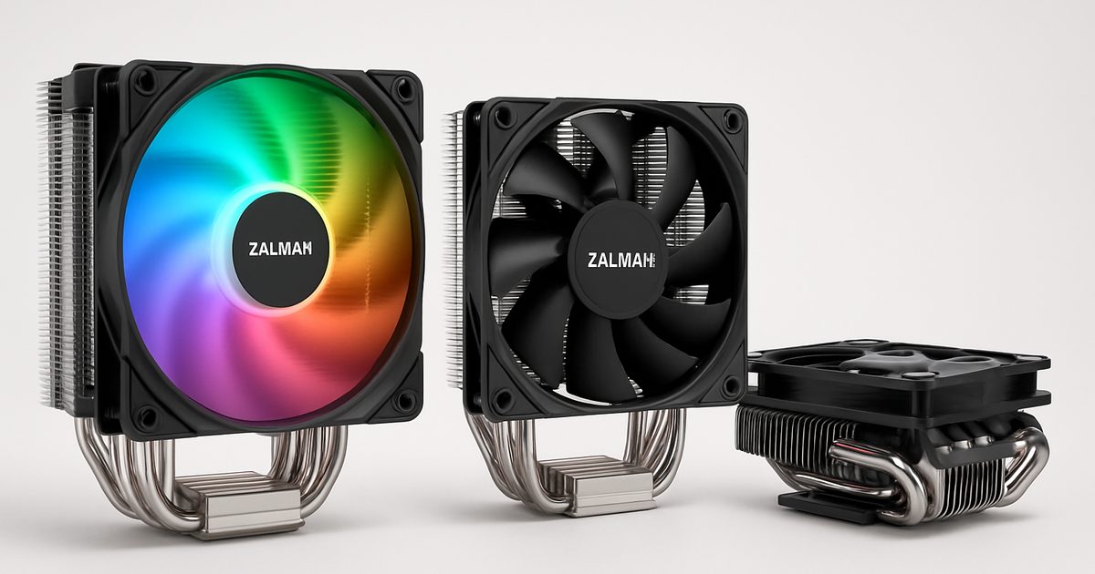Zalman lança novos coolers CNPS para CPUs: eficiência e design