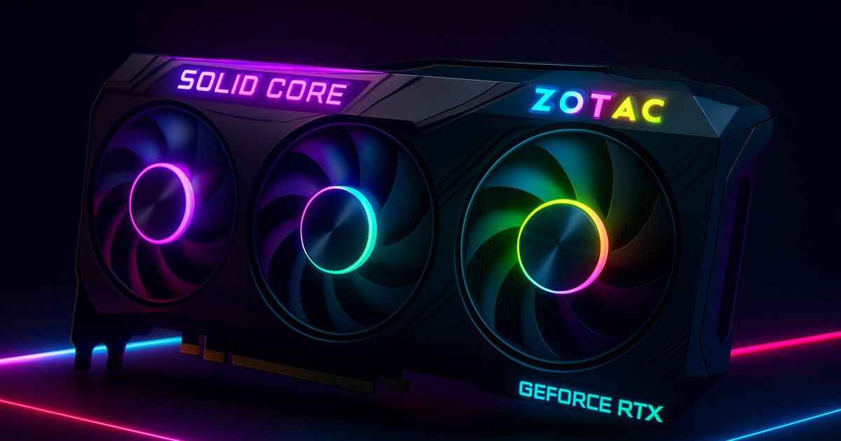 ZOTAC lança RTX 5080 SOLID CORE OC: Edição de 20 Anos