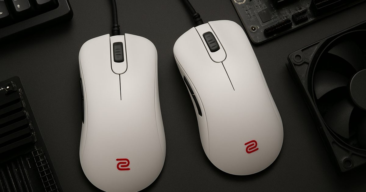 Zowie Lança Novos Mouses Gamer Grandes: FK1-DW e ZA12-DW