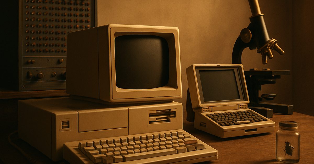 Por Que Chamamos Erros de Computador de 'Bug'?