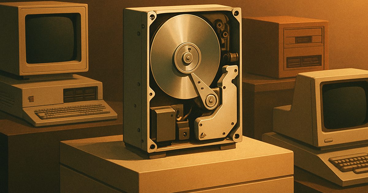 O Primeiro HD a Passar de 1GB Custava uma Fortuna em 1980
