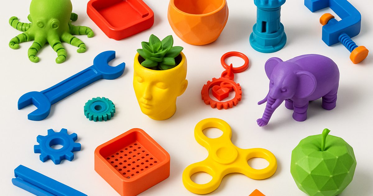 10 Projetos de Impressão 3D Fáceis de Vender