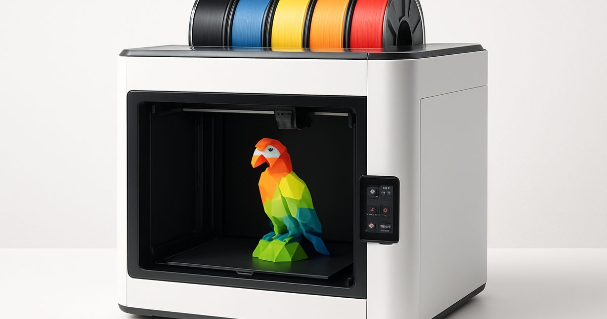 O Que é o AMS da Bambu Lab e Como Ele Imprime Colorido