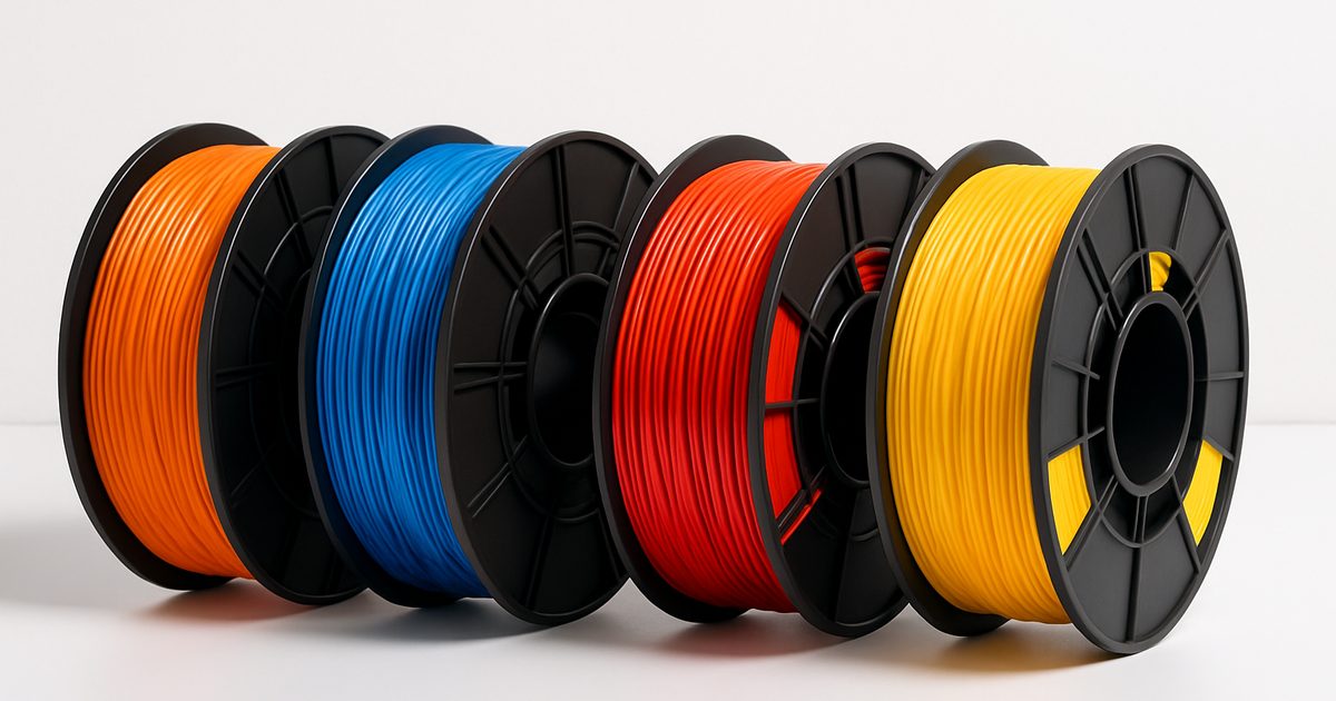 Tipos de Filamento: PLA, PETG, ABS e TPU — Qual Usar?